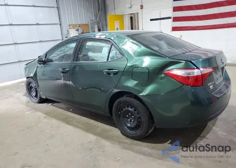 2015 Toyota Corolla L из США, поврежденный, VIN 2T1BURHE7FC326295